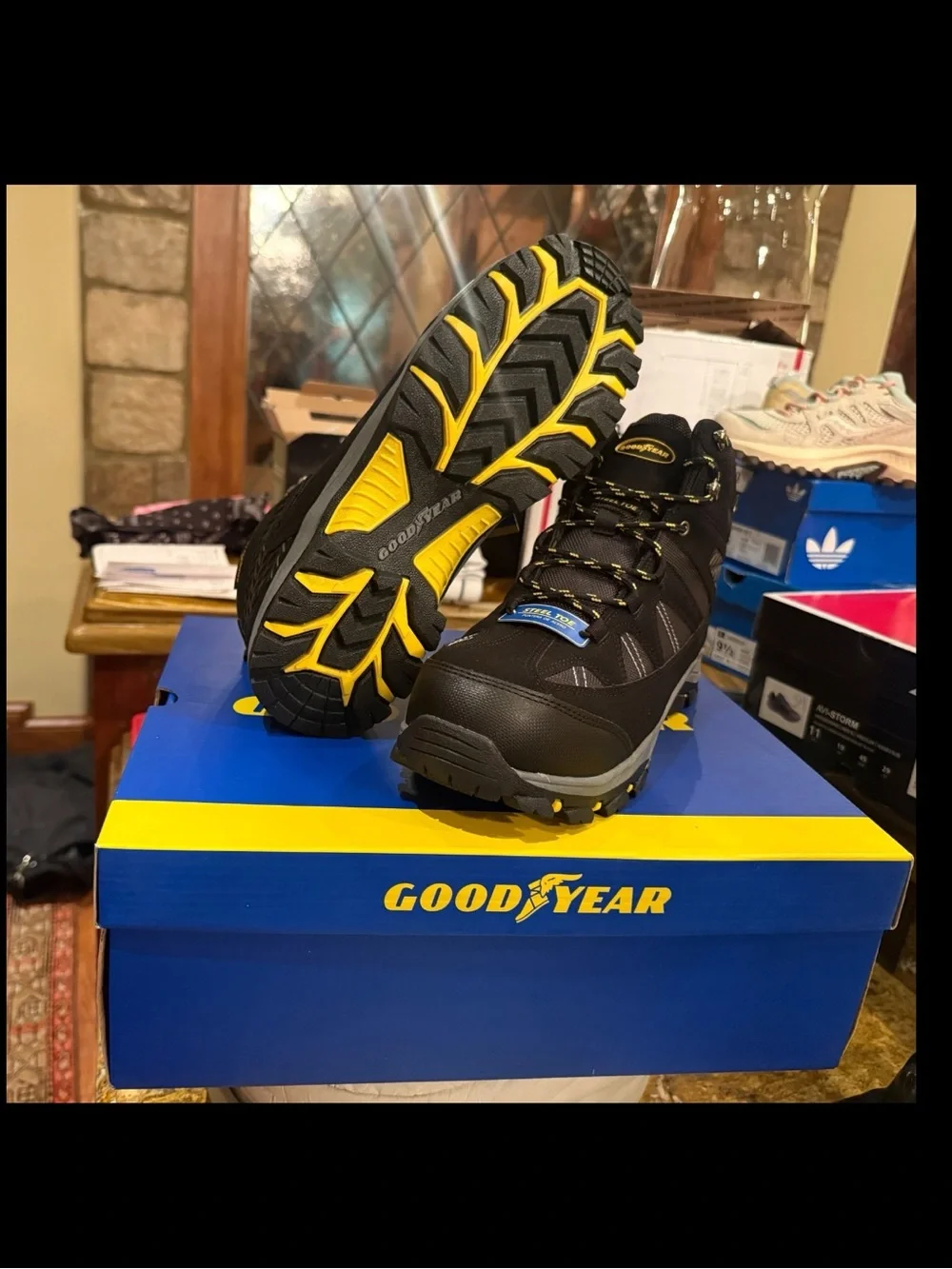 Good year toe boots certified